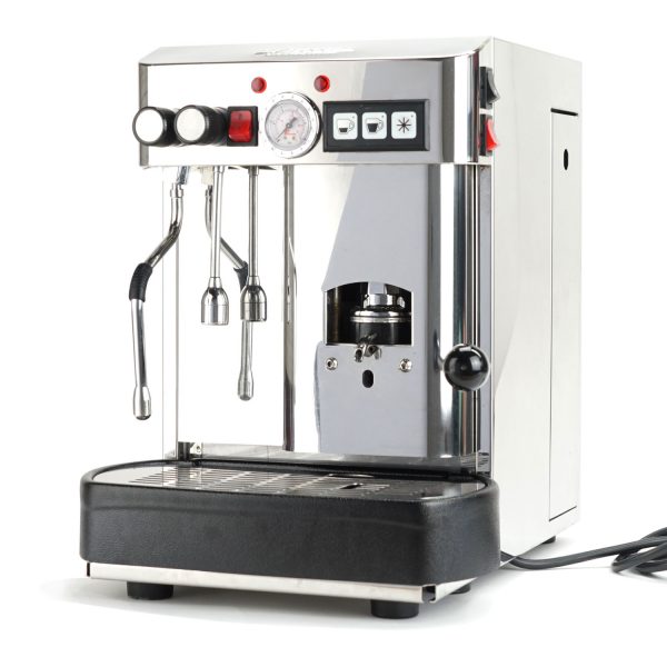 Cecilia ESE coffee pod machine in Stainless Steel